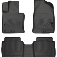 Husky Liners 11-14 Kia Optima Weatherbeater Black Front & 2nd Seat Floor - Mats