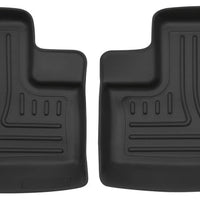 Husky Liners 11-15 Jeep Wrangler 2 Door X-Act Contour Black 2nd Row Floor - Mats