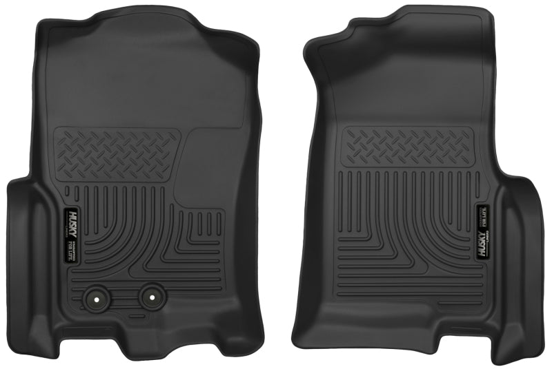 Husky Liners 11-17 Ford Expedition X-Act Contour Front Black Floor - Mats