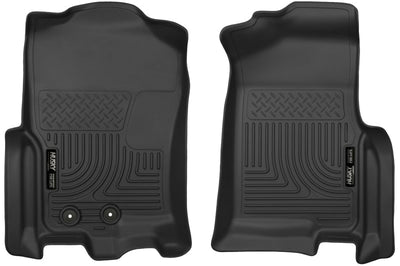 Husky Liners 11-17 Ford Expedition X-Act Contour Front Black Floor - Mats
