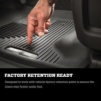Husky Liners 11-17 Ford Expedition X-Act Contour Front Black Floor - Mats