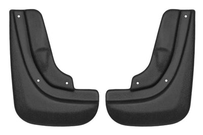 Husky Liners 11-21 Jeep Grand Cherokee (w/OEM Fender Flares) Custom-Molded Front Mud Guards - Body Armor & Protection