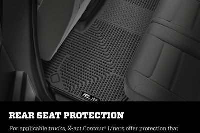 Husky Liners 12-13 Dodge Ram 1500/ 12 2500 & 3500 X-Act Contour Black Front Floor - Mats