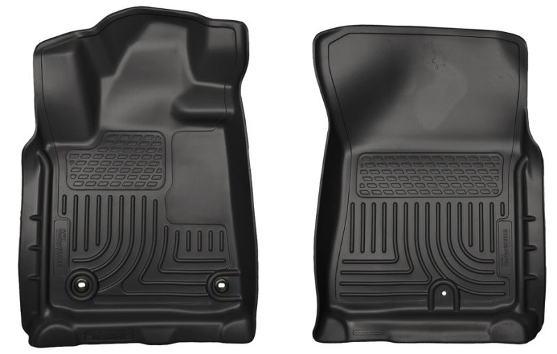 Husky Liners 12-13 Toyota Tundra Weatherbeater Black Front Floor - Mats