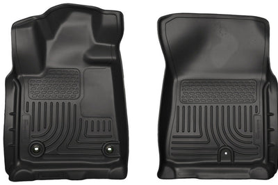 Husky Liners 12-13 Toyota Tundra Weatherbeater Black Front Floor - Mats