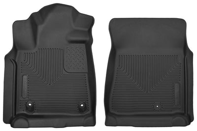 Husky Liners 12-14 Toyota Tundra Pickup(Crew / Ext / Std Cab) X-Act Contour Black Front Floor - Mats