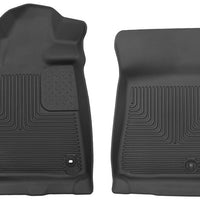 Husky Liners 12-14 Toyota Tundra Pickup(Crew / Ext / Std Cab) X-Act Contour Black Front Floor - Mats