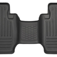 Husky Liners 12-15 Toyota Tacoma Extended Cab WeatherBeater Second Row Black Floor - Mats