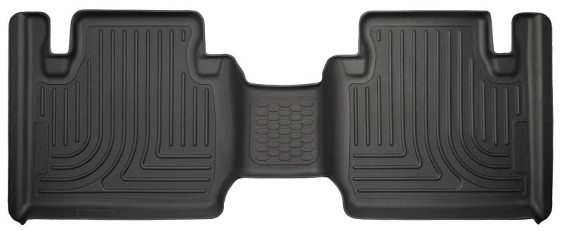 Husky Liners 12-15 Toyota Tacoma Extended Cab WeatherBeater Second Row Black Floor - Mats