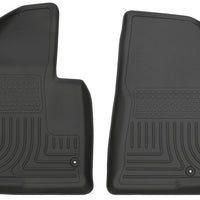 Husky Liners 13-15 Hyundai Sante Fe Sport/Sport 2.0T WeatherBeater Front Row Black Floor - Mats