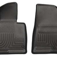 Husky Liners 13-15 Hyundai Sante Fe Sport/Sport 2.0T WeatherBeater Front Row Black Floor - Mats