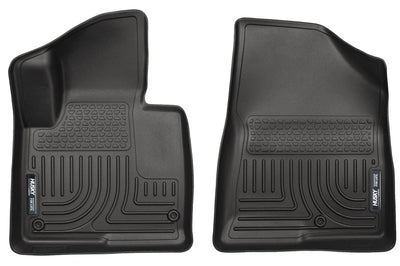 Husky Liners 13-15 Hyundai Sante Fe Sport/Sport 2.0T WeatherBeater Front Row Black Floor - Mats