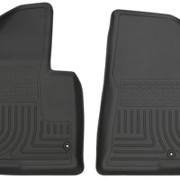 Husky Liners 13-15 Hyundai Sante Fe Sport/Sport 2.0T WeatherBeater Front Row Black Floor - Mats