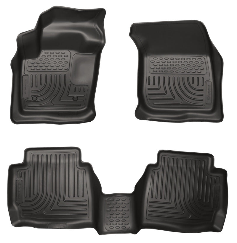 Husky Liners 13-16 Ford Fusion WeatherBeater Combo Black Floor - Mats