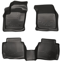 Husky Liners 13-16 Ford Fusion WeatherBeater Combo Black Floor - Mats