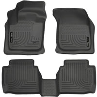 Husky Liners 13-16 Ford Fusion WeatherBeater Combo Black Floor - Mats