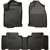Husky Liners 13 Toyota RAV4 Weatherbeater Black Front & 2nd Seat Floor - Mats
