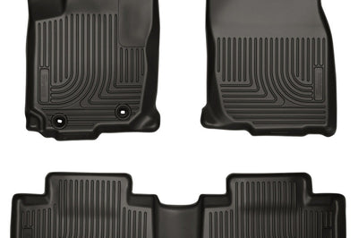 Husky Liners 13 Toyota RAV4 Weatherbeater Black Front & 2nd Seat Floor - Mats