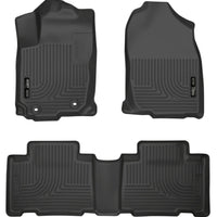 Husky Liners 13 Toyota RAV4 Weatherbeater Black Front & 2nd Seat Floor - Mats