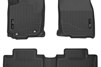 Husky Liners 13 Toyota RAV4 Weatherbeater Black Front & 2nd Seat Floor - Mats