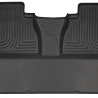 Husky Liners 14-15 Toyota Tundra CrewMax Cab Pickup Weatherbeater Black 2nd Seat Floor - Mats