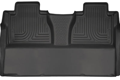 Husky Liners 14-15 Toyota Tundra CrewMax Cab Pickup Weatherbeater Black 2nd Seat Floor - Mats