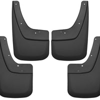 Husky Liners 14-17 GMC Sierra 1500 / 15-16 2500 HD Front and Rear Mud Guards - Black - Body Armor & Protection