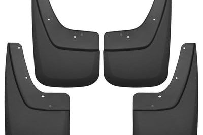 Husky Liners 14-17 GMC Sierra 1500 / 15-16 2500 HD Front and Rear Mud Guards - Black - Body Armor & Protection