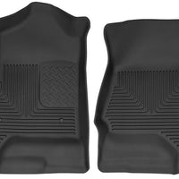 Husky Liners 14 Chevrolet Silverado 1500 / GMC Sierra X-Act Contour Black Front Floor - Mats