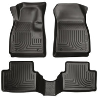 Husky Liners 14 Mazda 6 Touring/Grand Touring/Sport Weatherbeater Black Front & 2nd Seat Floor Liner - Mats