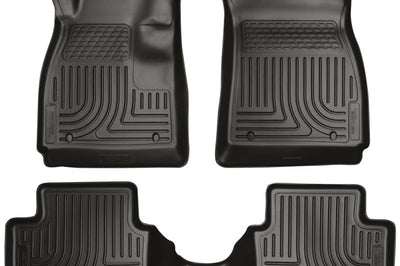 Husky Liners 14 Mazda 6 Touring/Grand Touring/Sport Weatherbeater Black Front & 2nd Seat Floor Liner - Mats
