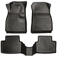 Husky Liners 14 Mazda 6 Touring/Grand Touring/Sport Weatherbeater Black Front & 2nd Seat Floor Liner - Mats