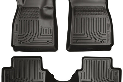 Husky Liners 14 Mazda 6 Touring/Grand Touring/Sport Weatherbeater Black Front & 2nd Seat Floor Liner - Mats