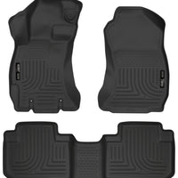 Husky Liners 14 Subaru Forester Weatherbeater Black Front & 2nd Seat Floor - Mats