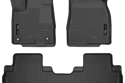 Husky Liners 14 Toyota Highlander Weatherbeater Black Front & 2nd Seat Floor - Mats