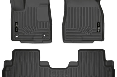 Husky Liners 14 Toyota Highlander Weatherbeater Black Front & 2nd Seat Floor - Mats