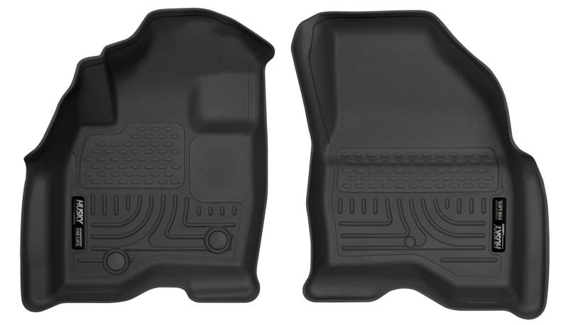 Husky Liners 15-17 Ford Explorer WeatherBeater Black Front Floor - Mats