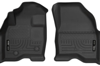 Husky Liners 15-17 Ford Explorer WeatherBeater Black Front Floor - Mats