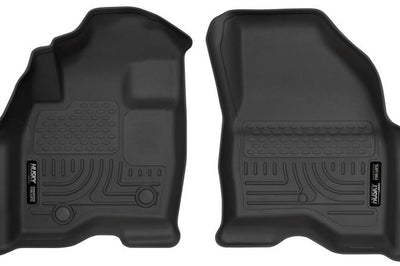 Husky Liners 15-17 Ford Explorer WeatherBeater Black Front Floor - Mats