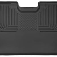 Husky Liners 15-17 Ford F-150 SuperCrew X-Act Contour Black 2nd Seat Floor (Full Coverage) - Mats