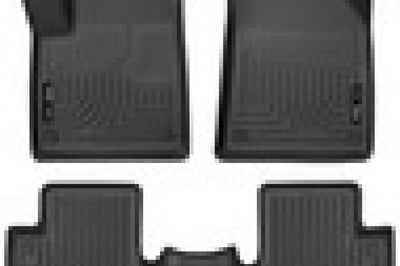 Husky Liners 15-22 Jeep Cherokee WeatherBeater Combo Black Floor - Mats