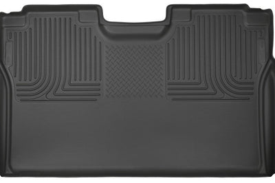 Husky Liners 15-23 Ford F-150 SuperCrew Cab WeatherBeater Black 2nd Seat Floor Liner - Mats
