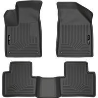 Husky Liners 15 Chrysler 200 Weatherbeater Black Front and Second Seat Floor - Mats