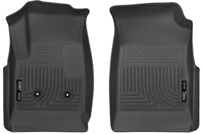 Husky Liners 15 Colorado Crew Cab/Ext Cab WeatherBeater Black Front Floor Liner - Mats