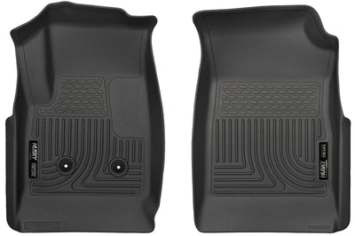 Husky Liners 15 Colorado Crew Cab/Ext Cab WeatherBeater Black Front Floor Liner - Mats