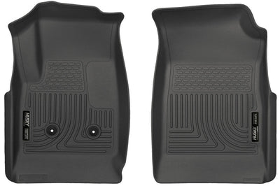 Husky Liners 15 Colorado Crew Cab/Ext Cab WeatherBeater Black Front Floor Liner - Mats