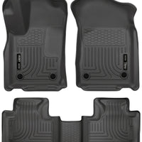 Husky Liners 16-22 Dodge Durango Weatherbeater Black Front & 2nd Seat Floor - Mats