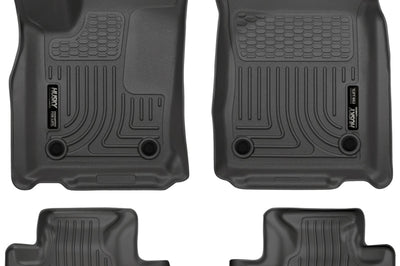 Husky Liners 16-22 Dodge Durango Weatherbeater Black Front & 2nd Seat Floor - Mats