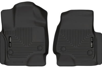 Husky Liners 18-22 Ford Expedition WeatherBeater Black Front Floor - Mats