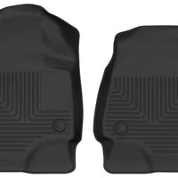 Husky Liners 18-22 Ford Expedition WeatherBeater Black Front Floor - Mats